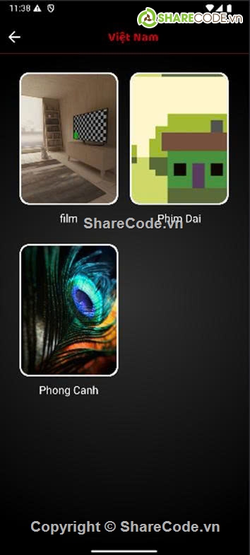 App Android,xem phim,Đồ án Java,báo cáo,App,Đồ án
